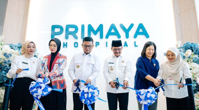 Gubernur Andra Soni Resmikan Klinik Rumah Sakit Primaya