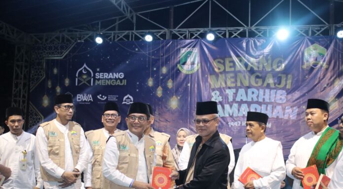 15.000 Peserta Ikuti Launching Program Serang Mengaji