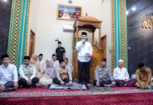 Safari Ramadan, Wagub Dimyati Kunjungi Masjid Al-Amin Cilegon