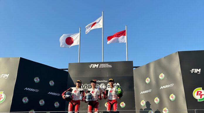 Tampil Kompetitif, Pebalap Muda Astra Honda Tampil Kencang di Laga Pembuka Moto4 Asia Cup Buriram