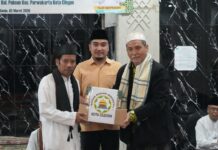 Wali Kota Cilegon Robinsar Ajak Perkuat Tali Silahturahmi Lewat Tarjung
