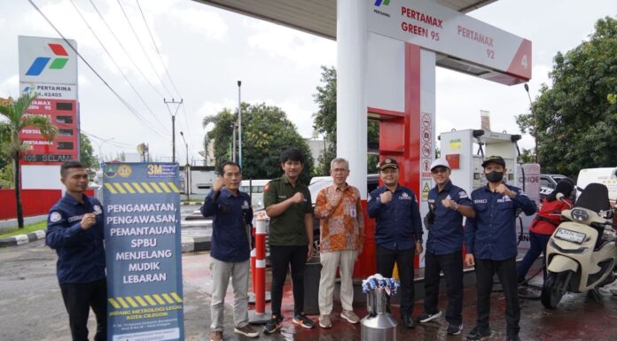 Jelang Mudik Idulfitri, Disperindag Cilegon Sidak 14 SPBU