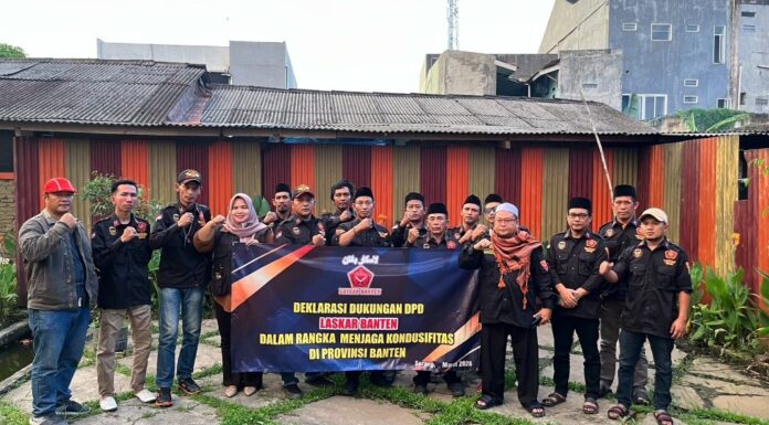 DPD Laskar Banten Komitmen Dukungan Kebijakan Pemerintah dan Jaga Kondusivitas Banten