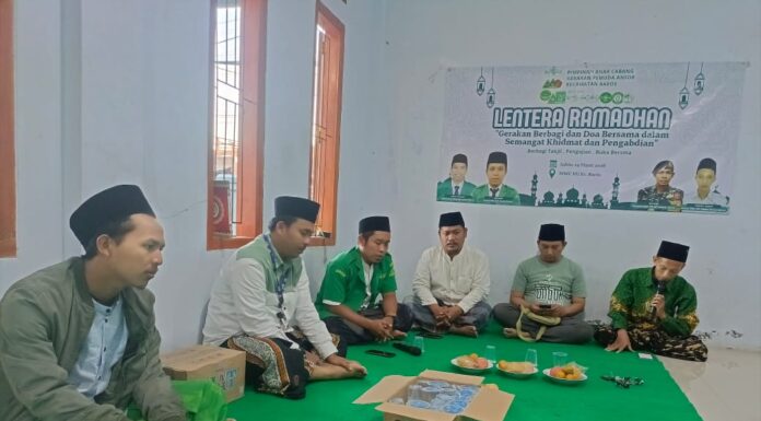 Lentera Ramadhan PAC GP Ansor Baros, dari Bagi-Bagi Takjil, Pengajian hingga Doa Bersama untuk Kedamaian Bangsa Negara