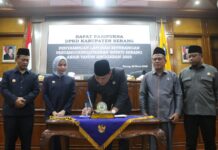 Bupati Serang Ratu Zakiyah Paparkan Berbagai Capaian Kinerja LKPJ 2025