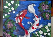 Puput, Siswi Kelas 3 Lelang Lukisan untuk Bantu Warga