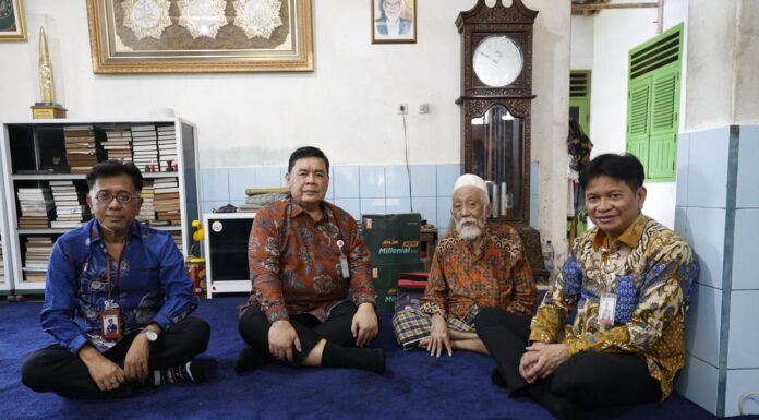 Bank Banten Temui Abuya Muhtadi dan Abuya Murtadho pada Momentum Silaturahmi dan Halalbihalal