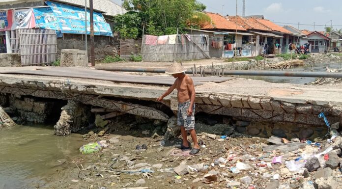 Sudah 7 Tahun Jembatan di Desa Lontar Tirtayasa Rusak Parah, Warga Minta Pemerintah Tidak Tinggal Diam