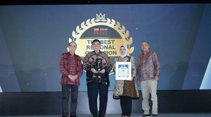 Torehkan Prestasi, Bank Banten Raih Penghargaan dalam The Asianpost Regional Champion 2026