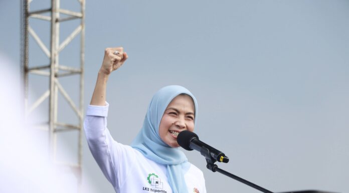 Bupati Serang Hadiri Peringatan May Day 2026 di Samator
