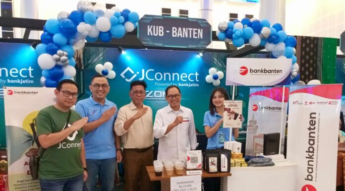 Bank Banten Ikut Ramaikan Launching JConnect v3.0 di Surabaya