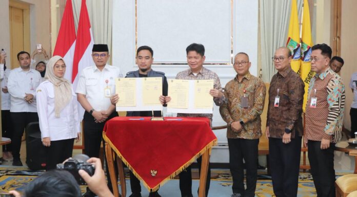 Bank Banten Jalin Kerjasama Pengelolaan RKUD dengan Pemkot Cilegon
