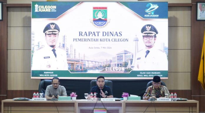Kumpulkan Seluruh OPD, Robinsar Evaluasi Serapan Anggaran dan Instruksikan OPD Percepat Pembangunan
