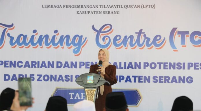 TC Kafilah, Bupati Serang Ratu Zakiyah Yakini Raih Kembali Juara Umum MTQ tingkat Provinsi Banten