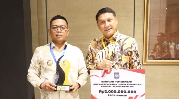 Hadiri Apresiasi Pemda Berprestasi, Bank Banten Siap Perkuat Keuangan Seluruh Pemda di Provinsi Banten