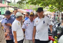 Pemkot Cilegon Tata Pasar Blok F, Pedagang di Atas Drainase Direlokasi ke Dalam Pasar