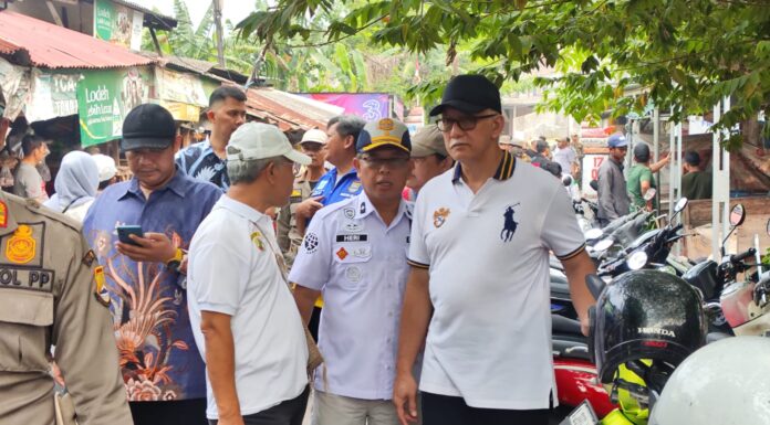 Pemkot Cilegon Tata Pasar Blok F, Pedagang di Atas Drainase Direlokasi ke Dalam Pasar