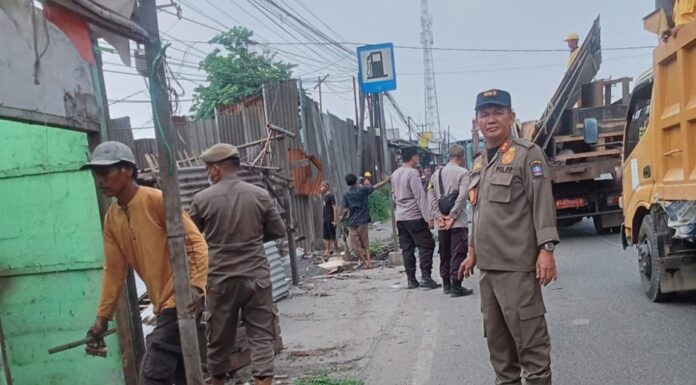 Satpol PP Bakal Bongkar Sisa Bangunan Liar di Kibin, Ditenggat Waktu 4 Hari