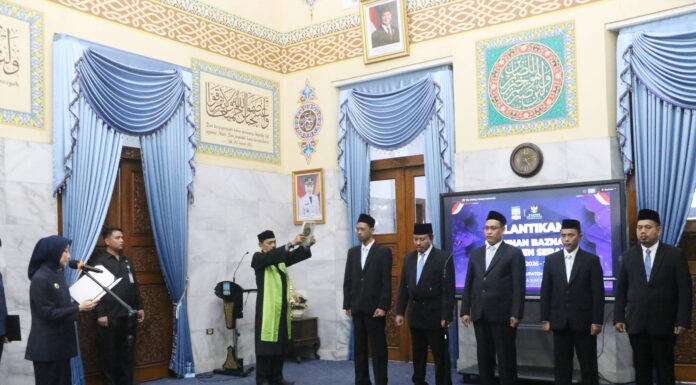 Hasanudin Pimpinan Baznas Kabupaten Serang, Bupati Zakiyah Minta Tingkatkan Inovasi Pengumpulan ZIS