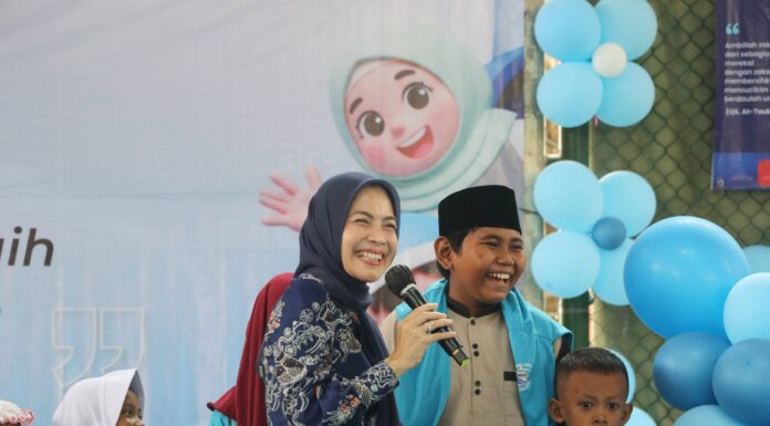 1.500 Anak Yatim dan Dhuafa di Kabupaten Serang Terima Santunan