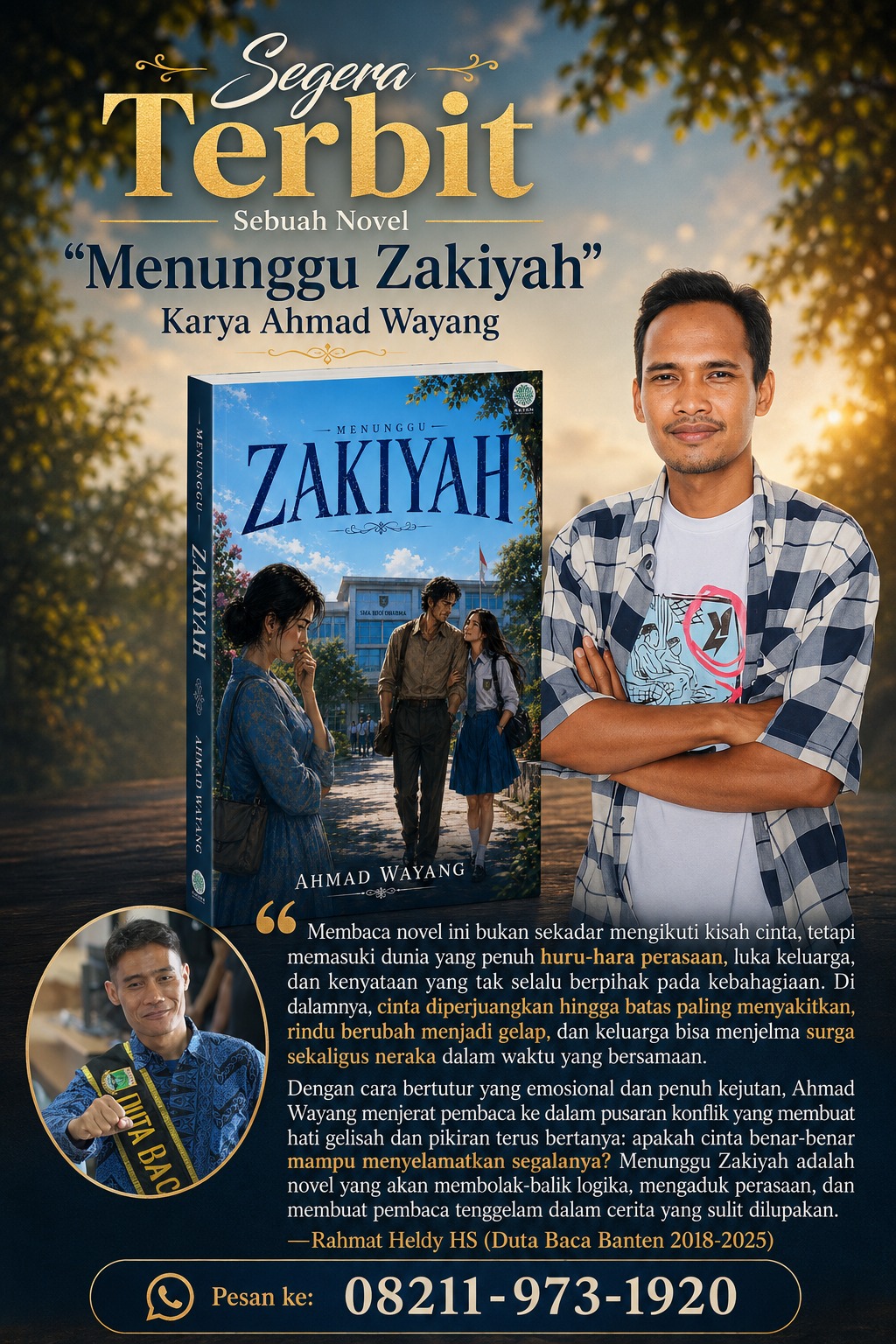 novel zakiyah