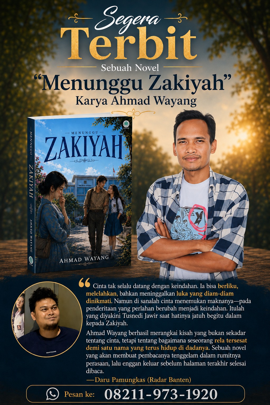 novel zakiyah