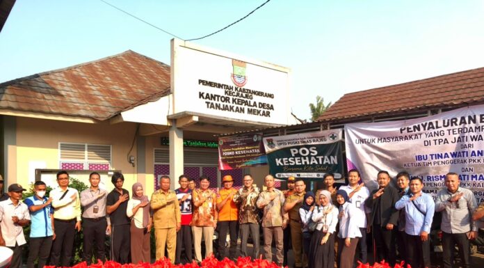 Bank Banten Salurkan Bantuan bagi Pihak Terdampak Kebakaran TPA Jatiwaringin di Kabupaten Tangerang