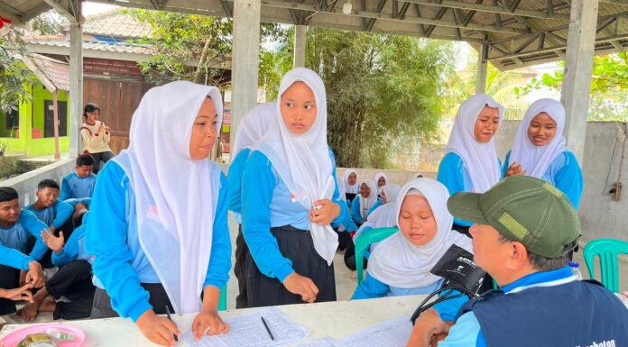 Jaga Kondisi Jelang HUT RI, Calon Paskibraka Cikande Jalani Cek Kesehatan Gratis