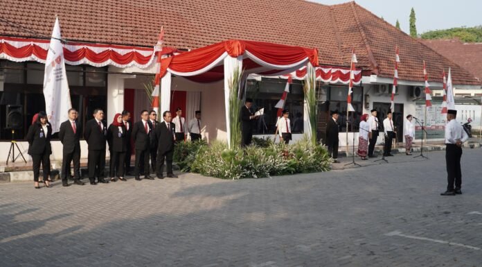 Kantor Pusat, KC, dan KCP di Indonesia: Serentak Gelar Upacara HUT ke-81 Kemerdekaan Republik Indonesia