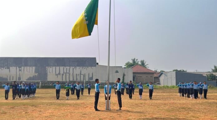 Countdown Menuju 17 Agustus, Paskibra Kecamatan Cikande Matangkan Persiapan