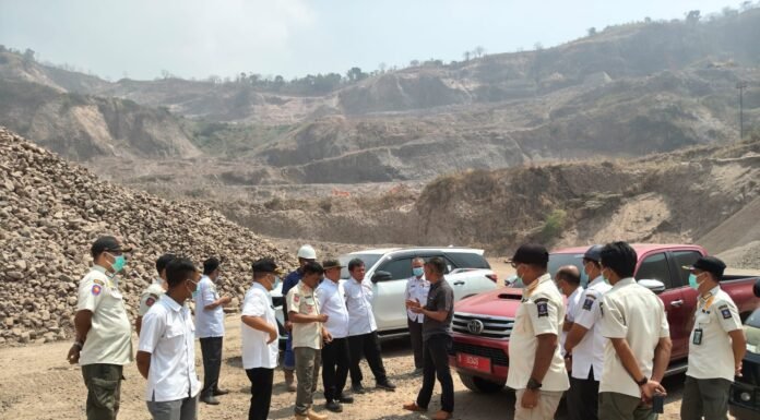 Sidak Tambang di Bojonegara dan Pulo Ampel, DLH Cek Dokumen Perizinan Perusahaan