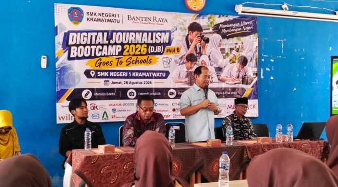 Wabup Serang Minta Pelajar Harus Jadi Garda Terdepan Perangi Hoaks