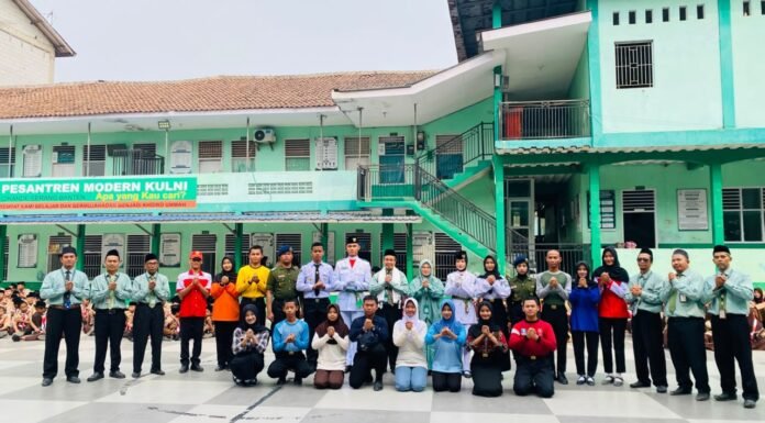 Paskibra Cikande Kembali Menyapa Pelajar, MA Kulni Jadi Sasaran Regenerasi Bibit Baru