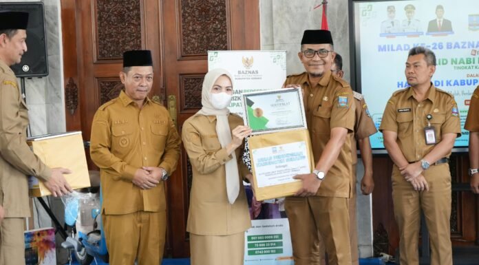 Bupati Serang Minta Baznas Tingkatkan Partisipasi dan Kontribusi untuk Membantu Masyarakat