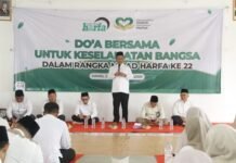 Milad ke 22 Laz Harfa, Wabup Najib Hamas Sampaikan Pesan 3 Prinsip